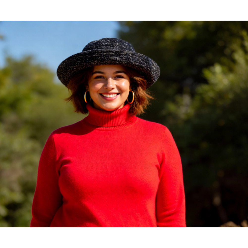 Pantropic soft grey bowler hat winter fall small